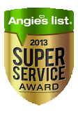 Angies List 2013 super service award