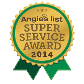 Angies List 2014 super service award